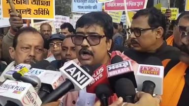 বারাসাত ১: বারাসাতে রাজ্য সরকারকে আক্রমণ করলেন ভারতীয় জনতা পার্টির ওবিসি মোর্চার রাজ্য সাধারণ সম্পাদক প্রসেনজিৎ ঘোষ