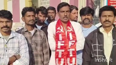 కొత్తగూడెం: కేంద్ర,రాష్ట్ర ప్రభుత్వాలు భవన నిర్మాణ కార్మికుల సమస్యలను పరిష్కరించాలని డిమాండ్ చేసిన ఐ ఎఫ్ టి యు నాయకులు నాగేశ్వరరావు