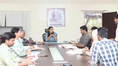 సంగారెడ్డి: రోడ్డు ప్రమాదాల నివారణకు పటిష్ట చర్యలు, అధికారులతో సమీక్ష సమావేశంలో జిల్లా కలెక్టర్ పి.ప్రావీణ్య