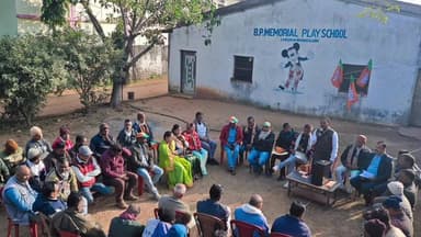 विष्णुगढ़: विष्णुगढ़ बीपी मेमोरियल में सांसद सामूहिक विवाह उत्सव को सफल बनाने के लिए भाजपाईयों ने की बैठक