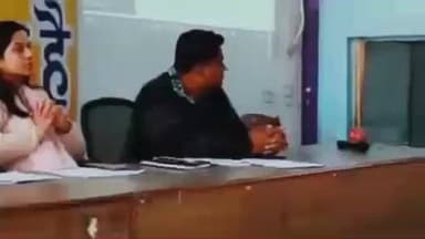 जयसिंहनगर: जनपद पंचायत जयसिंहनगर सभागार में 'बगिया मां के नाम' योजना के हितग्राहियों को दिया गया प्रशिक्षण