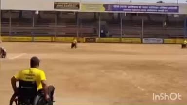 इटारसी: मिनी गांधी स्टेडियम में दिव्यांग क्रिकेट प्रतियोगिता का आयोजन, शुभारंभ में कुल तीन मैच हुए