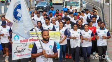 കൊല്ലം: ചിന്നക്കടയിൽ ക്ഷീരവികസന വകുപ്പ് മിനി മാരത്തോൺ സംഘടിപ്പിച്ചു