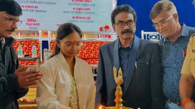 यवतमाळ: नगराध्यक्षा एड प्रियदर्शनी उईके यांच्या हस्तेहॉकर्स असोसिएशनच्या उद्घाटन