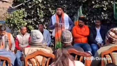 रामगढ़: भाजपा युवा मोर्चा भवाली ने मंगलवार को नवनियुक्त जिलाध्यक्ष चंदन सिंह बिष्ट के पहले भवाली आगमन पर भव्य स्वागत किया