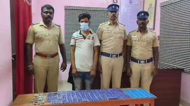 விழுப்புரம்: ஹோட்டல் அண்ணாமலை புறவழிச்சாலை அருகே 1152 போதை மாத்திரைகள் பறிமுதல் வடமாநில இளைஞர் கைது