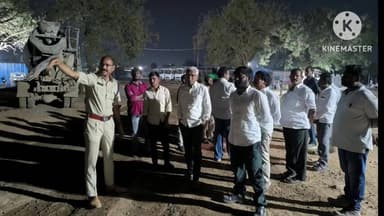 కూసుమంచి: మద్దులపల్లి జెఎన్టియు ప్రాంతంలో ముఖ్యమంత్రి పర్యటన ఏర్పాట్లను పరిశీలించిన అదనపు కలెక్టర్ శ్రీనివాస్ రెడ్డి