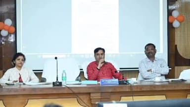 ଝାରସୁଗୁଡା: ଜିଲ୍ଲାସ୍ତରୀୟ ରୋଜଗାର ମେଳା ପାଇଁ ଆଜି ଝାରସୁଗୁଡା ଡିଏମଏଫ କକ୍ଷରେ ଏକ ବୈଠକ ଅନୁଷ୍ଠିତ