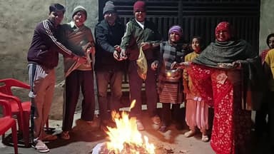 नोहर: नोहर में लोहड़ी का पर्व हर्षोउल्लास व श्रद्धा के साथ कस्बे और ग्रामीण इलाकों में मनाया गया