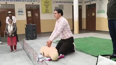 नाथद्वारा के बालिका विद्यालय में CPR प्रशिक्षण कार्यशाला का हुआ आयोजन, छात्राओं ने सीखे जीवन रक्षा के कौशल
#rajsamandne...