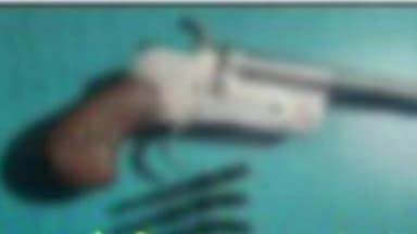 मंसूरचक: मंसूरचक पुलिस ने साठा चौक से एक व्यक्ति को देसी कट्टा और पाँच जिंदा कारतूस के साथ किया गिरफ्तार