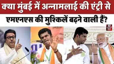 क्या मुंबई में अन्नामलाई की एंट्री से एमएनएस की मुश्किलें बढ़ने वाली हैं?
#MaharashtraPolitics #RajThackeray #Annamalai...