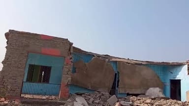 इंद्रगढ़: भेंसखेड़ा में अचानक गिरा राजकीय उच्च प्राथमिक विद्यालय का बरामदा, धमाके की आवाज से बच्चे डर गए, बाहर बैठे होने से टला हादसा