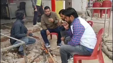 डूंगला: मंगलवार को डूंगला क्षेत्र में फिर से छाया कोहरा, सड़कों पर दिखा सन्नाटा