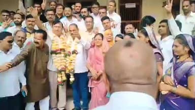 शिंदखेडा: शिंदखेडा उपनगराध्यक्षपदी उदय देसले; मंत्री जयकुमार रावल यांच्याकडून सामाजिक समतोल अधोरेखित