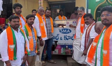 కనిగిరి: చంద్రశేఖరపురంలో ఇంటింటికి స్వదేశీ కార్యక్రమాన్ని నిర్వహించిన బీజేపీ నాయకులు