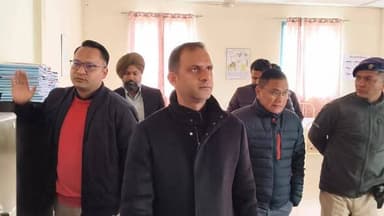 पिथौरागढ़ | 13 जनवरी 2026
*जिलाधिकारी ने किया राजकीय नर्सिंग कॉलेज का निरीक्षण व्यवस्थाओं में सुधार के साथ ही फायर सेफ्ट...