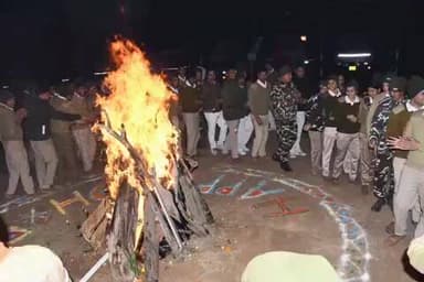 बीसलपुर: 49वीं वाहिनी SSB के कैंपस में धूमधाम से मनाया गया लोहड़ी का पर्व