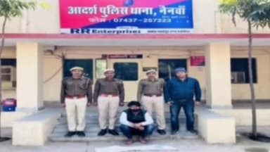 नैनवां: नैनवा पुलिस ने अवैध धारदार हथियार रखने के आरोपी को किया गिरफ्तार
