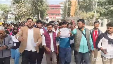 #जहानाबाद शम्भु गर्ल्स हॉस्टल कांड को लेकर एबीवीपी जहानाबाद का एसएस कॉलेज सेनिकाला में आक्रोश मार्च,
#BiharNews #viralp...