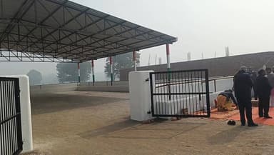 भगवान श्री कृष्ण गौशाला संगरिया में पशुपालन विभाग राजस्थान सरकार द्वारा नंदी शाला का आज भव्य लोकार्पण पूज्य पूजनीय श्री ...