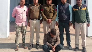 सोनकच्छ: पीपलरावां पुलिस ने आर्म्स एक्ट में 6 साल से फरार वारंटी को किया गिरफ्तार, ऑपरेशन हवालात के तहत हुई कार्रवाई