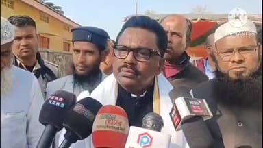 নগাঁও: ৰেজাউল কৰিমৰ পক্ষত বিধায়ক নুৰুল হুদা,ৰেজাউল কৰিমে সম্প্ৰীতিৰ কথাহে কৈছিল, মন্তব্য বিধায়কৰ