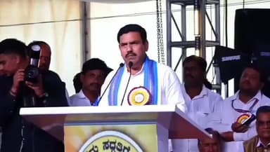 ಹೊಳಲ್ಕೆರೆ: ವೀರಶೈವ ಲಿಂಗಾಯತ ಸಮಾಜ ಹೊಡೆಯುವುದು ಅಸಾಧ್ಯ: ಹೊಳಲ್ಕೆರೆಯಲ್ಲಿ ಬಿ.ವೈ. ವಿಜಯೇಂದ್ರ ಕಿಡಿ