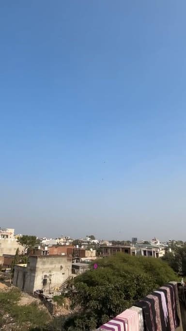 जयपुर के आसमान में पतंगबाजी