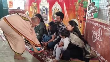 వేములవాడ: భీమన్న గుడిలో సిరియల్ నటుడు ప్రణయ్ ప్రత్యేక పూజలు