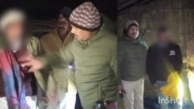 कुर्सेला: पुलिस ने गुप्त सूचना पर थाना कांड संख्या 48/25 के 2 नामजद अभियुक्तों को किया गिरफ्तार