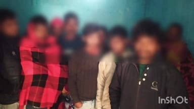 फलका: फलका में पुलिस ने शराब के नशे में हंगामा करने के आरोप में 9 अभियुक्तों को किया गिरफ्तार