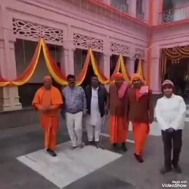 जालौर: जालौर के गंगानाथ महाराज ने उत्तर प्रदेश के मुख्यमंत्री से की मुलाकात