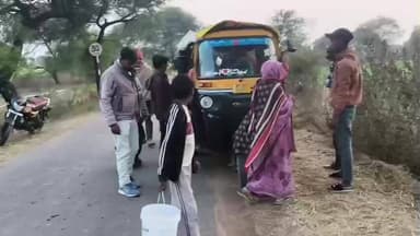 देवेंद्रनगर: देवरी गढ़ी रोड पर खपटहा मोड़ के पास बाइक से गिरने से युवक घायल