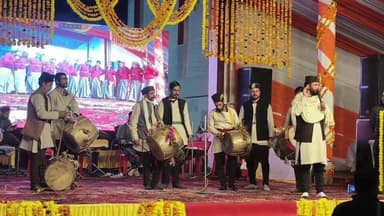 #सर_बडियार से #कालियानाग महाराज के मुख्य #बाजगियों द्वारा #उत्तरकाशी #माघ_मेले में #ढोल_सागर की शानदार प्रस्तुति...