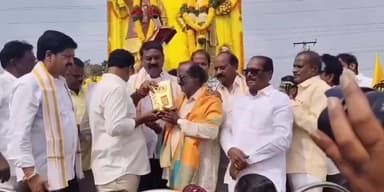 మచిలీపట్నం: నందమూరి తారక రామారావు విగ్రహావిష్కరణ