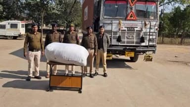 सिहावल: अमिलिया पुलिस ने 36 किलो से अधिक मादक पदार्थ गांजा किया ज़ब्त