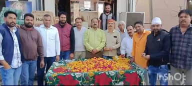 तराना: तराना में श्री नाथ समाज ने गुरु श्री गोरख नाथ जी महाराज का चल समारोह निकाला