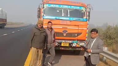 नवाबगंज: बाराबंकी में एचएसआरपी, नो पार्किंग, रेटो रिफ्लेक्टर टेप के खिलाफ अभियान चलाया गया, 72 चालान किए गए