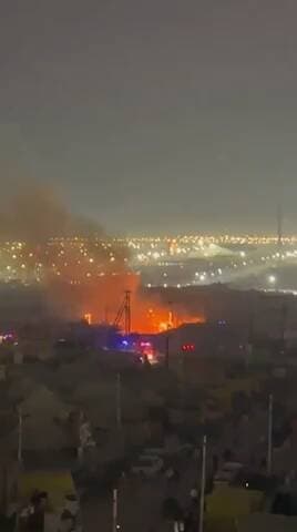 #प्रयागराज माघ मेले में लगातार दूसरे दिन आग, कई शिविर जले, #news