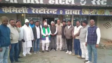 चौपारण: कांग्रेस जिलाध्यक्ष जयप्रकाश पटेल चौपारण पहुंचे, संगठन की मजबूती पर हुई चर्चा