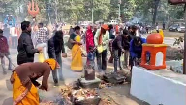 तामिया: माहूलझिर में मकर संक्रांति पर प्रसिद्ध मेला, उमड़ी श्रद्धालुओं की भीड़, मंदिर कुंड में निकलता है गर्म पानी