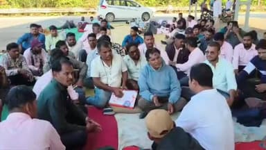 નાંદોદ: સ્ટેચ્યુ ઓફ યુનિટી ખાતે પ્રવાસીઓને અવર-જવર કરતી 55 ઇલેક્ટ્રીક બસ તેના 127 ડ્રાઇવર હડતાલ નો આજે બીજો દિવસ.