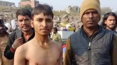 पुनासा: ओंकारेश्वर: ब्रह्मपुरी घाट पर गुजरात के श्रद्धालु को डूबने से बचाया, SDRF जवान ने किया रेस्क्यू