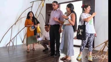 കൊച്ചി: ഇന്ത്യയിലെ ബംഗ്ലാദേശ് ഹൈകമ്മീഷണർ റിയാസ് ഹമീദുള്ള കൊച്ചി മുസിരിസ് ബിനാലെ സൗർശിച്ചു