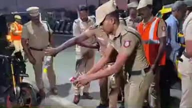 கடலூர்: ஆல்பேட்டை சோதனைச் சாவடியில் எஸ்.பி தலைமையில் வாகனத் தணிக்கை