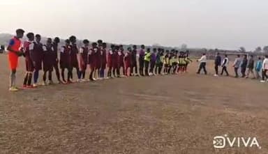 ईचागढ़: खोखरो सखाडीह गांव में मकर संक्रांति के उपलक्ष्य में फुटबॉल प्रतियोगिता का आयोजन