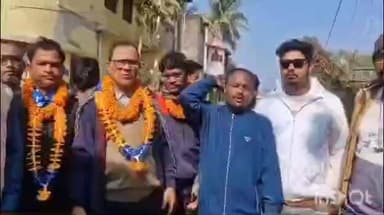 রানিবাঁধ: খাতড়া আদালতে জামিনের পর বিজয় মিছিলের আবহ, মালা পরিয়ে উচ্ছ্বাস বিজেপি শিবিরে