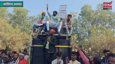 “माई सेम सीमेंट फैक्ट्री के बाहर धरना क्यों हुआ? आंदोलन के नेता दृगपाल लोधी से सीधी बात” दमोह | रोजगार की लड़ाई सड़कों प...