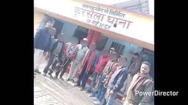 कुर्सेला: SP शिखर चौधरी के निर्देश पर कुर्सेला थाना पुलिस ने नशे के विरुद्ध अभियान में नशे में झूमते हुए लोगों को पकड़ा